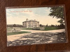 Gardner High School Gardner MA Worcester County Antique Postcard picture