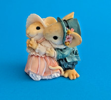 Vtg Ganz LITTLE CHEESERS Mouse Figurine 
