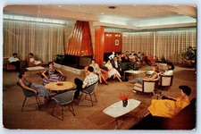 1958 Monticello New York Postcard Kutshers Country Club Section New Lobby Posted picture