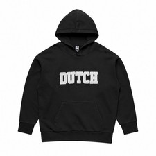 Dutch Bros Coffee Retro Apparel Collection Logo Vintage Hoodie Pullover Sz L picture