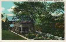 1931 POSTCARD - NAULHAKA, FORMER HOME of RUDYARD KIPLING POSTCARD BRATTLEBORO picture