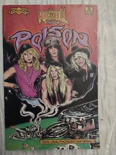 Cb21~comic book~rare rock & roll Poison 100% unauthorized material #15 Sept picture
