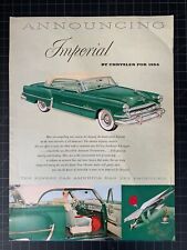 Vintage 1954 Imperial Print Ad picture
