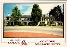 Concord, MA Massachusetts  COLONIAL INN  Roadside Hotel/Motel  4X6 Postcard picture