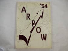 Yearbook, Ridgewood High School, Ridgewood New Jersey, 1954, Arrow picture
