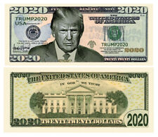 President Donald Trump 2020 Collectible 25 Pack Dollar Bills Serious Business picture