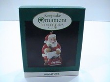 New 1993 HALLMARK Cool Santa Keepsake Christmas Ornament Collectors Club picture