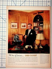 Vintage Lord Calvert Whiskey Ad Alex Lewyt Vacuum Cleaner Inventor Ephemera picture