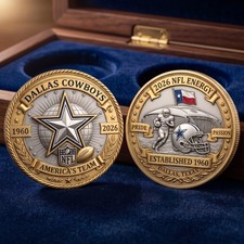 Dallas Cowboys 2026 Christmas Ornament Americas Team NFL Football Fan Gift picture