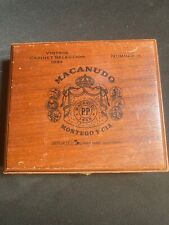 Vintage Cabinet Selection 1993 Number IIl Macanudo Montego Y Cia Cigar Box picture