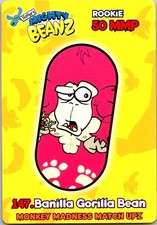 2002 Moose Enterprises 147. BANILLA GORILLA BEAN Mighty Beanz card  picture