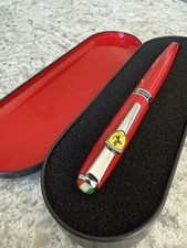 Scuderia Ferrari Red Ballpoint Pen Official Licensed Product w/ Original Case picture