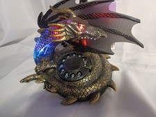 New GEMMY Animated DRAGON PHONE Halloween Prop Light Up scary messages picture
