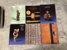 SOTHEBY'S AUCTION CATALOG LOT OF 6 - 1988 1991 1992 1995 RUGS CARPETS MILITARIA picture