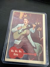 1956 Elvis Presley #1 Go Go Elvis Topps A&BC Trading Card - Authentic / Rare picture