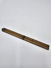 Lufkin No. 781 Boxwood And Brass Folding Ruler Made In USA 🇺🇸  picture