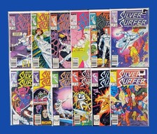 Silver Surfer 12 Comic Book Lot (1988-1989)  FN to VF Condition picture