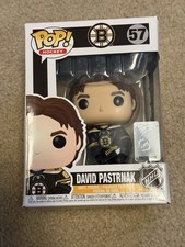 Retired Funko POP Hockey Sports NHL David Pastrnak #57 Figure Boston Bruins picture