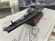 1/700,USS NAVY CA-35 INDIANAPOLIS,gift,Static model,Military model,free shipping picture