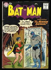 Batman #118 VG- 3.5 Early DC The Merman Batman Swan/Kaye Cover DC Comics 1958 picture