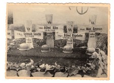 1941 WWII German Waffen-SS LSSAH Leibstandarte Graves : Photo Buzowka picture