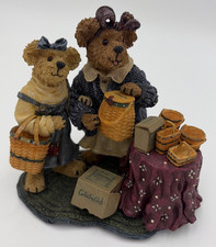 Boyds Bears Bearstone Longaberger Collector’s Club Kimberly & Kaitlyn 2001 EUC picture