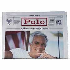 Polo Ralph Lauren Newsletter Newspaper ISSUE 4 Spring/Summer 2026 NEW picture