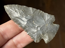 COLORFUL KENTUCKY KIRK CORNER NOTCH POINT ARROWHEAD AUTHENTIC INDIAN ARTIFACT BG picture