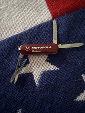 Vintage Motorola Swiss Army Knife 3 Blades picture