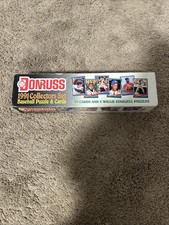 Donruss 1991 Collectors Set Baseball Puzzle and Trading Cards picture