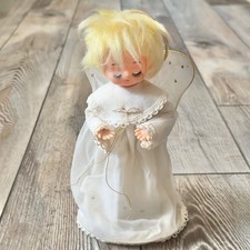 Vintage Table Top Illuminated Christmas Angel Japan Non-Working Read picture