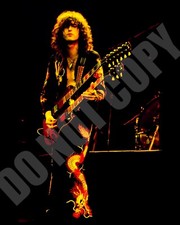 1975 Jimmy Page Led Zeppelin Black Dragon Suit Worn For Concert 8x10 Photo picture