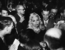 Press Reception To Mae West A press reception was given this eveni- Old Photo picture