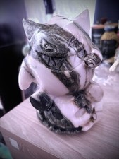 MAG FOR DEALS(: Gengar Pokemon crystal carving (green&white jade) picture