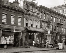 1912 Downtown NEW YORK Canal Street PHOTO  (216-B) picture