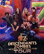 NEW Disney Descendants Zombies Worlds Collide Tour Bedding Blanket picture