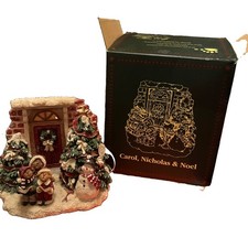 Boyds Bear Carol Nicholas & Noel We Wish You A Merry Christmas Figurine 27616 picture