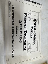 Central of Georgia Freight, Equipment, Stenciling Issued January 1, 2001 picture