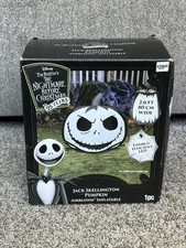 Gemmy Disney Nightmare Before Christmas Jack Skellington Pumpkin Inflatable 2018 picture