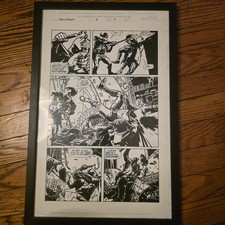 Moon Knight Vol. 3 Pg. 4 Marvel 1998 Original Tommy Lee Edwards Rob Campanella picture