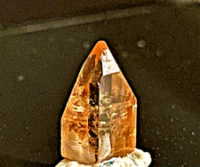 Rare, Old Stock Imperial Topaz Tepetate, San Luis Potosi, Mexico, 3.85 carats picture