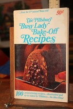 1966 Recipe Booklet Pillsbury's Best 17th Grand National Bake-Off Cookbook picture