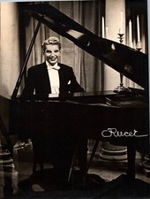 CUBA CUBAN PIANIST A. ROLDAN MUSICIAN PERFORMANCE 1950s PORTRAIT ORIG PHOTO 873 picture