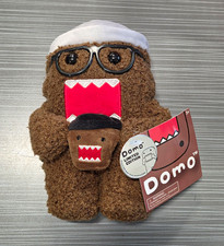Domo Limited Edition Domo Brown Plush Stuffed Toy w/ Glasses & Tag picture
