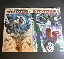 Infestation V.1 Transformers G.I Joe CVO IDW TPB Comic Graphic Novel Volume 1 2 picture