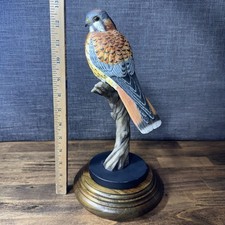 Vintage Richard Lamson Studio American Kestrel Falcon Bird Statue Sculpture 13” picture