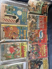 vintage comic book lot. 12. wide variety. Archie. Richie Rich. Christian.Audrey picture