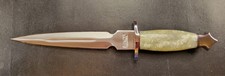 Impact Cutlery Custom D2 Steel Combat Dagger Knife Pearl Resin Handle- 2527 picture