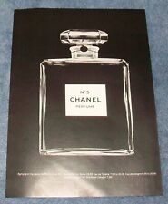 1974 Chanel No. 5 Vintage Perfume Ad Classic Bottle Shot picture