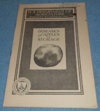 1940 USDA Farmers Bulletin #1160 Diseases of Apples In Storage picture